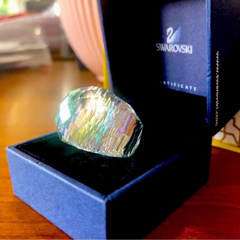 Swarovski Iridescent Nirvana Ring 52 - Picture 1 of 7